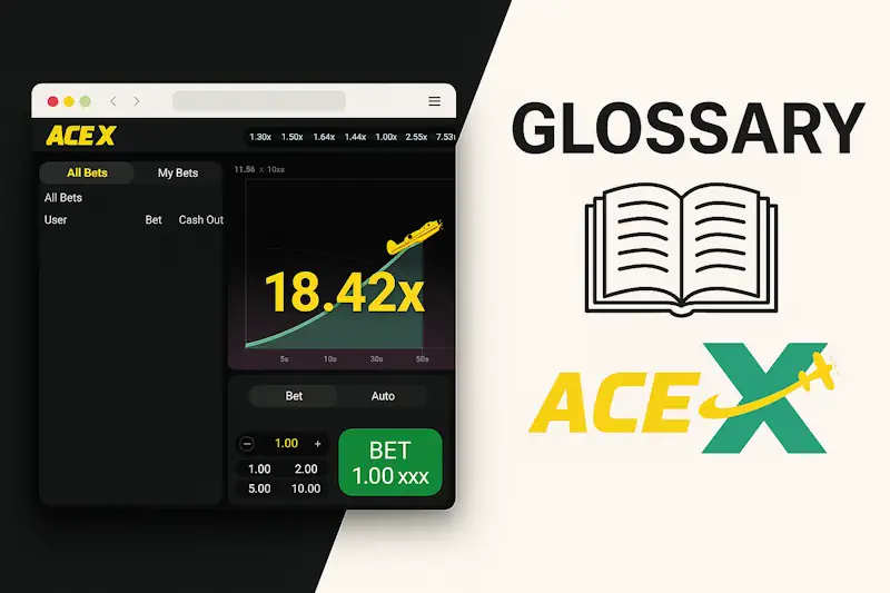 AceX casino game glossary