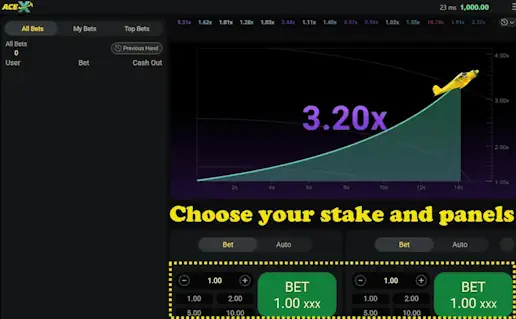 Choose your stake and panels